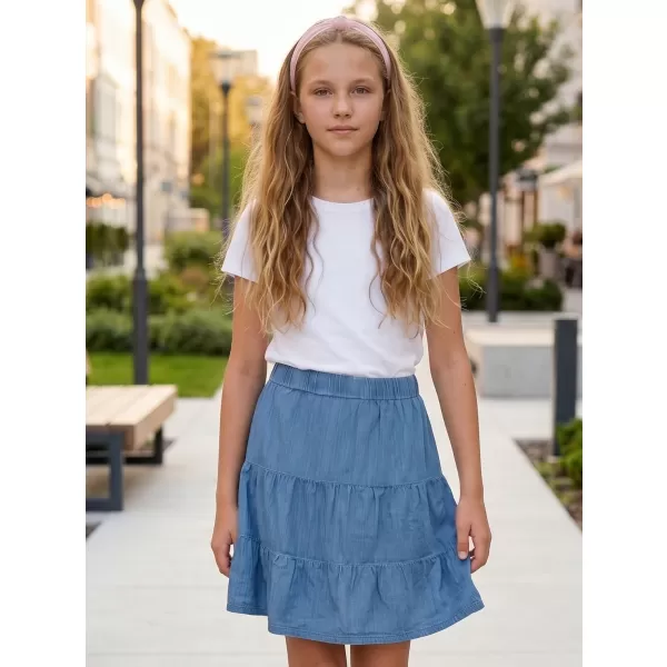  Fusta de fetiță SAM 73 NYLAH GZ 530 DENIM LEJER 