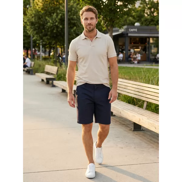  Pantaloni scurți pentru bărbați KIXMI NUMEN ALBASTRU INCHIS 