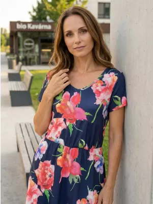 Rochie KIXMI NOLLIE ALBASTRU INCHIS