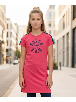 Rochie de fetiță SAM 73 BELINDA GZ 536 ROZ