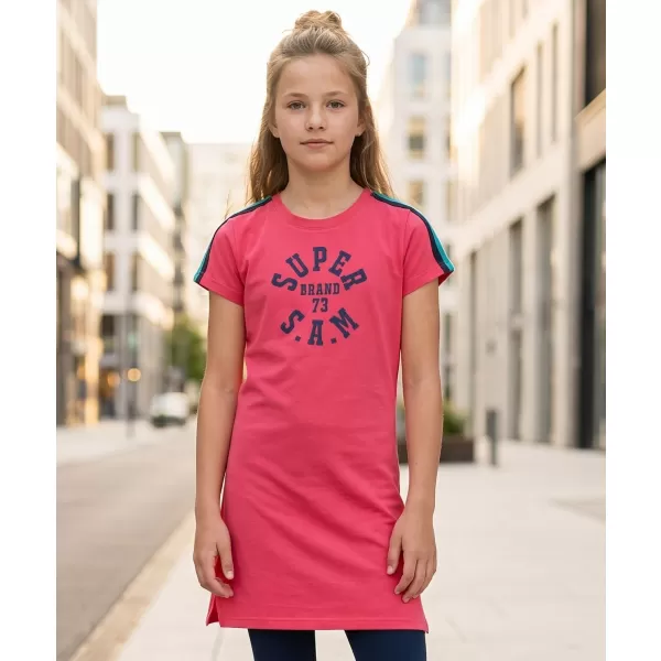  Rochie de fetiță SAM 73 BELINDA GZ 536 ROZ 