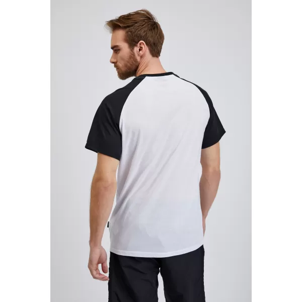  Tricou bărbătesc cu mâneci scurte SAM 73 JORDAN MT 805 ALB 