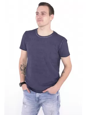 Tricou pentru bărbați KIXMI NAVIN ALBASTRU INCHIS
