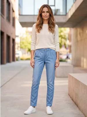 Pantaloni de dama SAM 73 MELINDA WK 776 DENIM LEJER