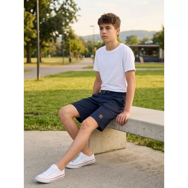  Pantaloni scurți pentru băieți SAM 73 SAF BS 538 ALBASTRU ÎNCHIS 