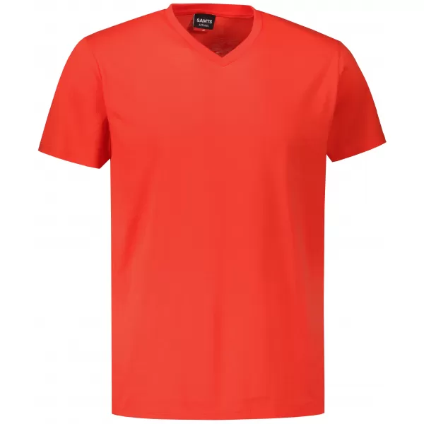  Tricou bărbătesc cu mâneci scurte SAM 73 LEONARD MT 793 ROŞU 