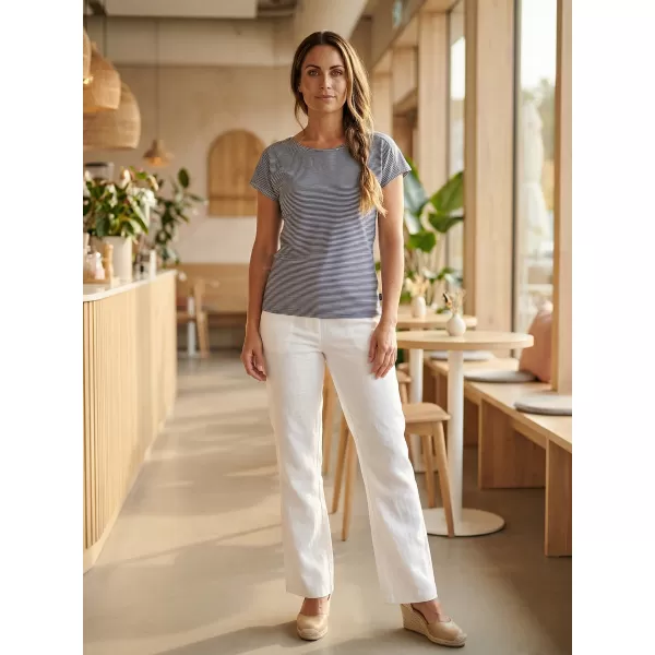  Tricou dama cu maneca scurta SAM 73 CELESTE WT 852 ALBASTRU ÎNCHIS 
