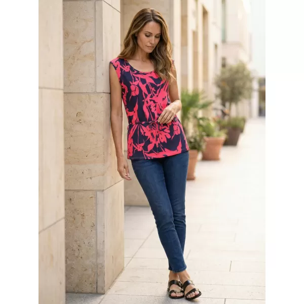  Tricou pentru femei KIXMI NASTIA ALBASTRU INCHIS 