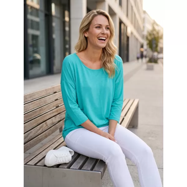  Tricou dama cu maneci 3/4 SAM 73 GLADYS WT 865 VERDE NEON 