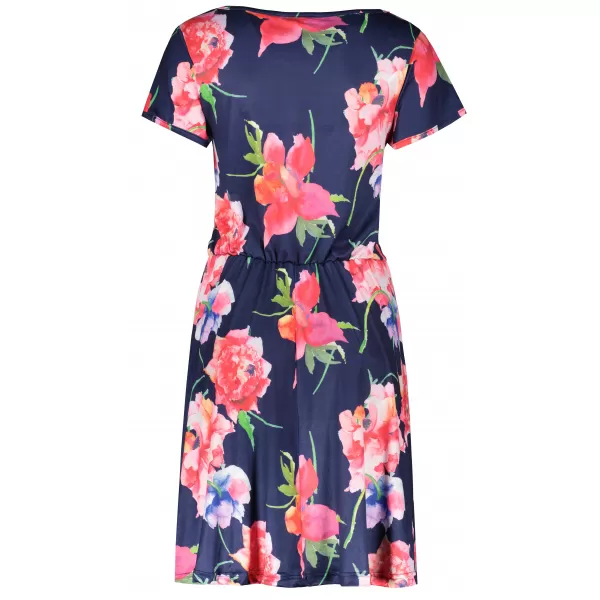  Rochie KIXMI NOLLIE ALBASTRU INCHIS 