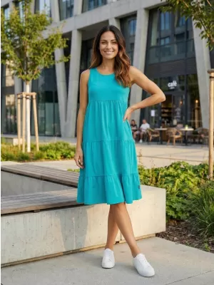 Rochie SAM 73 CHANTAL WZ 810 VERDE NEON
