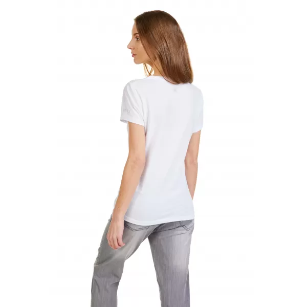  Tricou dama cu maneca scurta SAM 73 CLAUDIA WT 847 ALB 