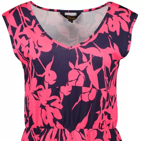  Rochie KIXMI NUBIA ALBASTRU INCHIS 
