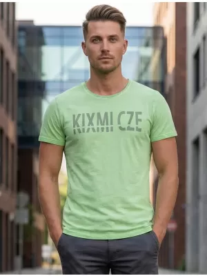 Tricou pentru bărbați KIXMI NARSEY VERDE