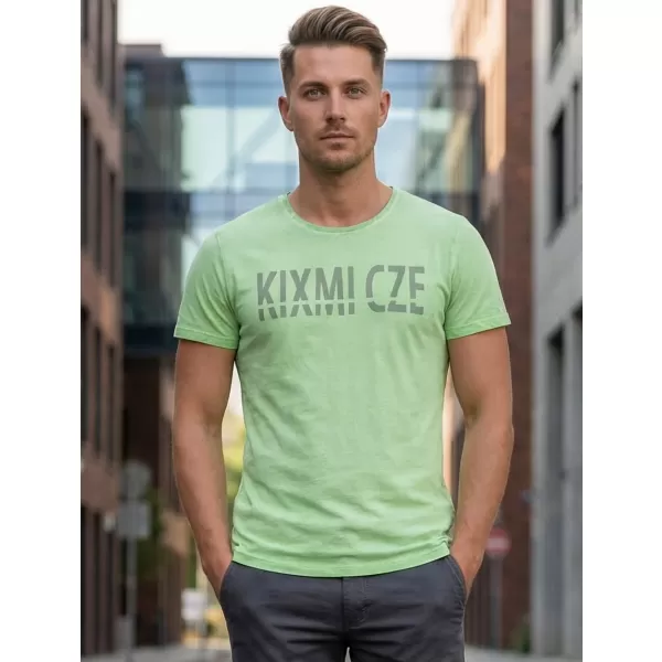  Tricou pentru bărbați KIXMI NARSEY VERDE 