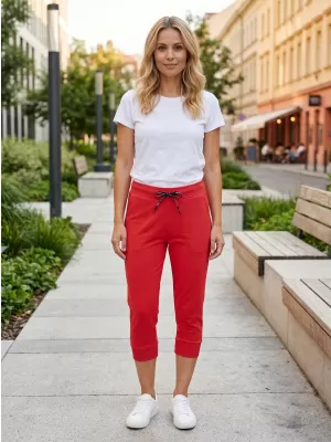 Pantaloni 3/4 dama SAM 73 BERTHA WS 773 ROZ