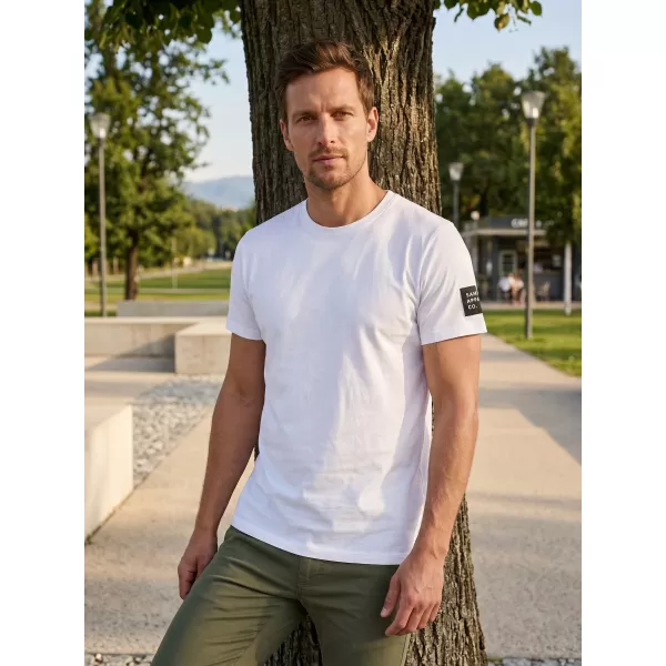  Tricou bărbătesc cu mâneci scurte SAM 73 FREDDIE MT 791 ALB 