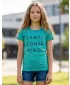 Tricou fetita cu maneca scurta SAM 73 ABLAKA GT 568 TURCOAZ
