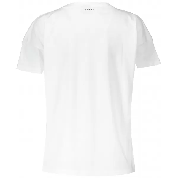  Tricou dama cu maneca scurta SAM 73 MARIE WT 848 ALB 