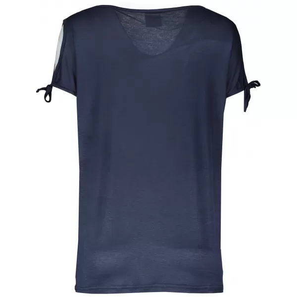  Tricou dama cu maneca scurta SAM 73 FELICIA WT 854 ALBASTRU ÎNCHIS 