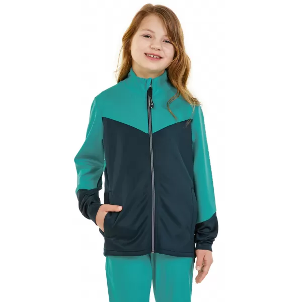  Hanorac pentru fete SAM 73 KENLEY GM 531 VERDE NEON 