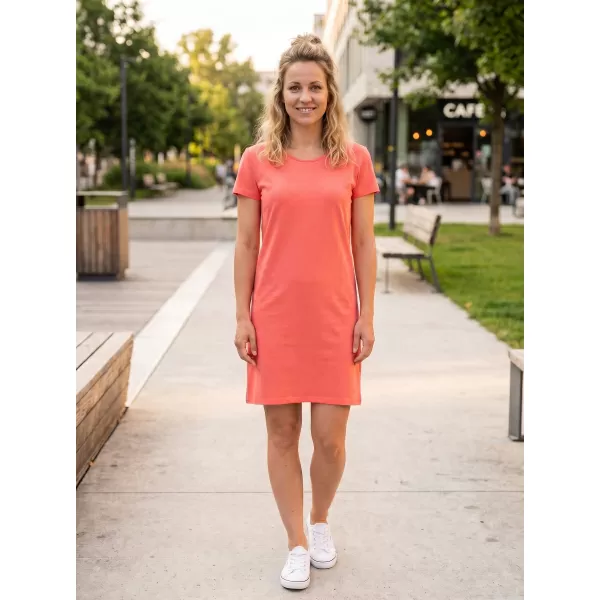  Rochie SAM 73 KIRSTEN WZ 801 PORTOCALIU DESCHIS 