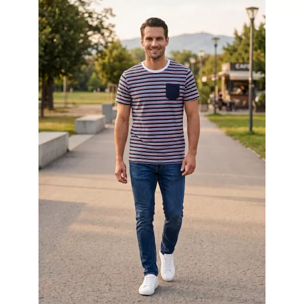  Tricou bărbătesc cu mâneci scurte SAM 73 MARTIN MT 794 ALB 
