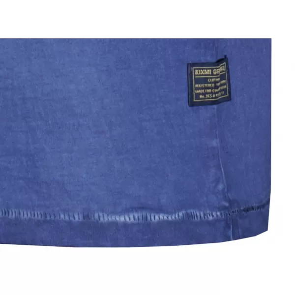  Tricou pentru bărbați KIXMI NIREL ALBASTRU INCHIS 
