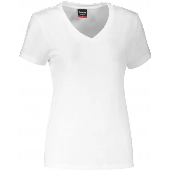  Tricou dama cu maneca scurta SAM 73 CLAUDIA WT 847 ALB 