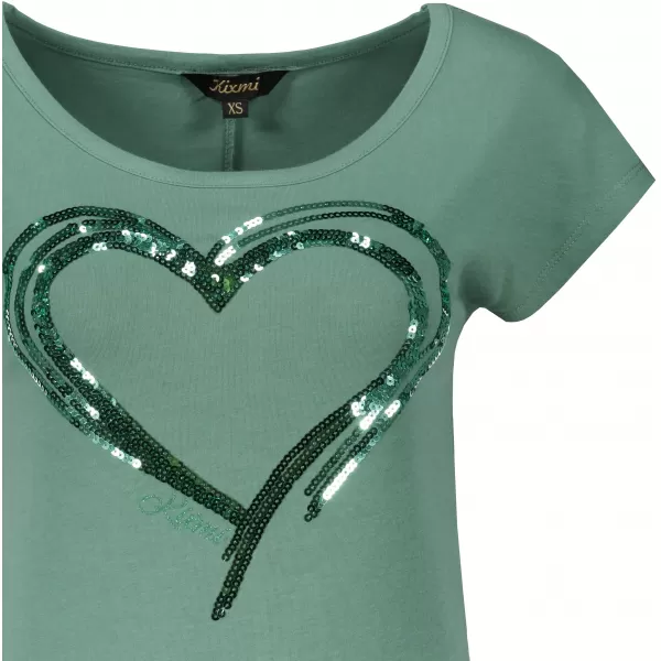  Tricou pentru femei KIXMI NANETTE VERDE 