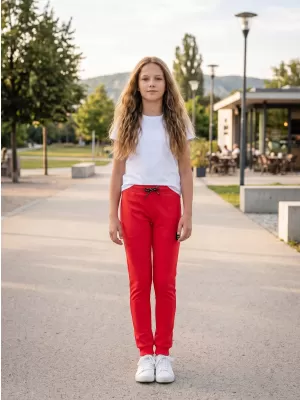Pantaloni 3/4 fete SAM 73 SANIYAH GK 536 ROZ APRINS