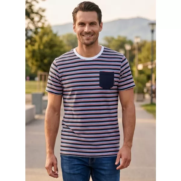 Tricou bărbătesc cu mâneci scurte SAM 73 MARTIN MT 794 ALB 