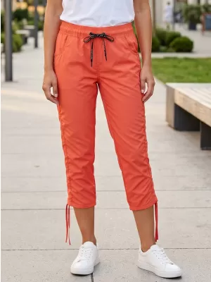 Pantaloni 3/4 dama SAM 73 CHERYL WS 772 PORTOCALIU DESCHIS