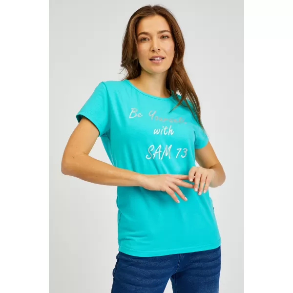 Tricou dama cu maneca scurta SAM 73 RENÉE WT 842 VERDE NEON 