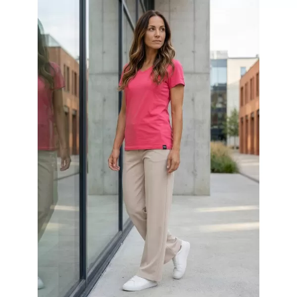 Tricou dama cu maneca scurta SAM 73 CLAUDIA WT 847 ROZ APRINS 