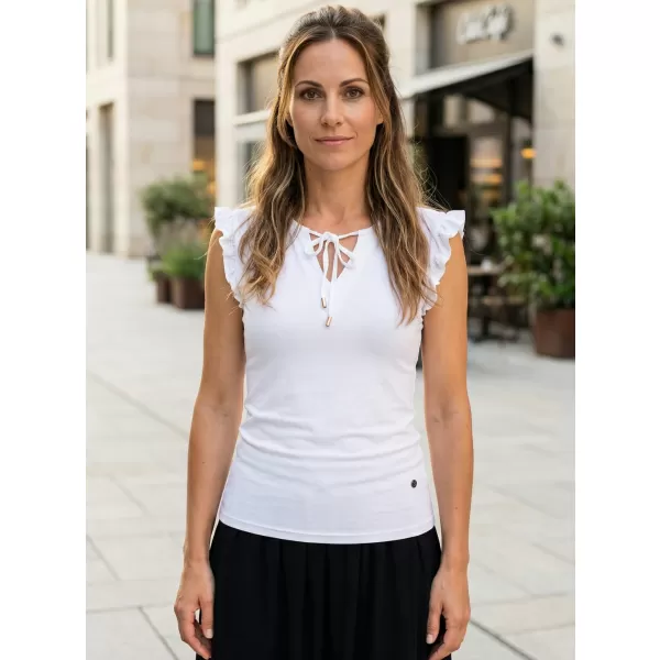 Tricou pentru femei KIXMI NAILA ALB 