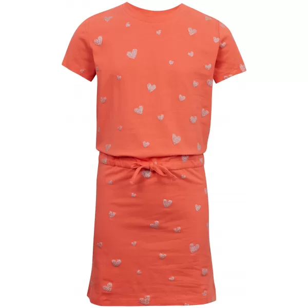  Rochie de fetiță SAM 73 WELO GZ 538 PORTOCALIU DESCHIS 