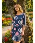 Rochie KIXMI NYDIA ALBASTRU INCHIS