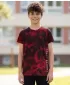 Tricou băiat cu mâneci scurte SAM 73 SYLVESTER BT 559 ROŞU