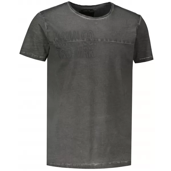  Tricou pentru bărbați KIXMI NIREL GRI INCHIS 