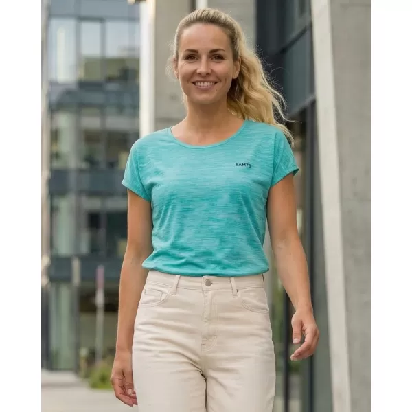  Tricou pentru femei cu mâneci scurte SAM 73 NASKA WT 858 NEON 