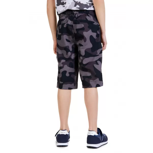  Pantaloni scurți pentru băieți SAM 73 SPENCER BS 534 NEGRU 