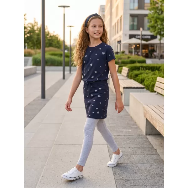  Rochie de fetiță SAM 73 WELO GZ 538 ALBASTRU ÎNCHIS 
