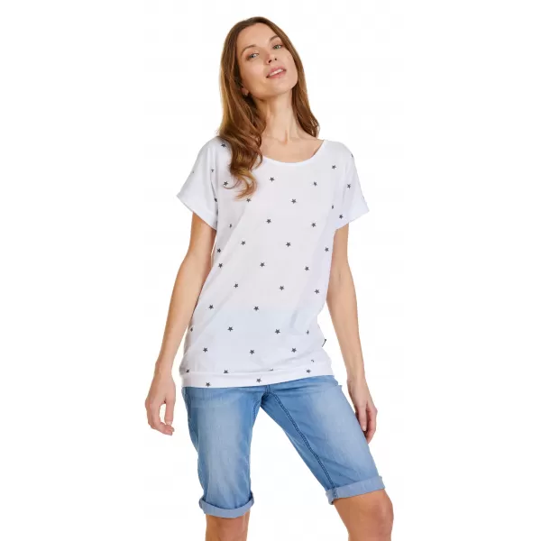  Tricou pentru femei cu mâneci scurte SAM 73 ROXANNE WT 856 ALB 