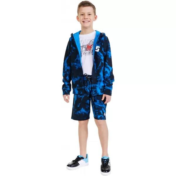  Pantaloni scurți pentru băieți SAM 73 GRAHAM BS 537 ALBASTRU 
