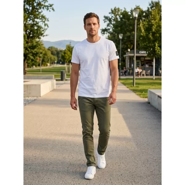  Tricou bărbătesc cu mâneci scurte SAM 73 FREDDIE MT 791 ALB 
