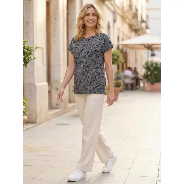  Tricou dama cu maneca scurta SAM 73 VERONICA WT 843 NEGRU 