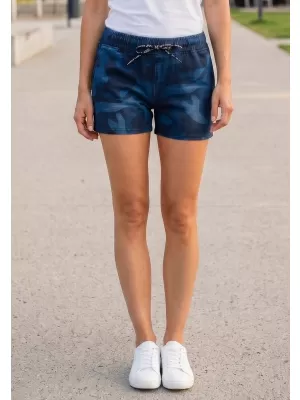 Pantaloni scurți de damă SAM 73 TAMARA WS 783 ALBASTRU ÎNCHIS