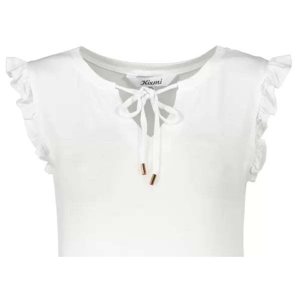  Tricou pentru femei KIXMI NAILA ALB 