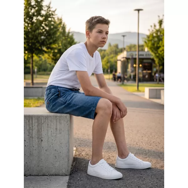  Pantaloni scurți pentru băieți SAM 73 VICTOR BS 536 DENIM LEJER 